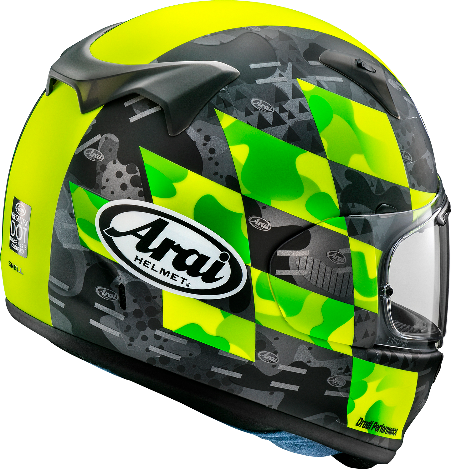 ARAI HELMETS Regent-X Helmet - Patch - Yellow Frost - XS 0101-15827