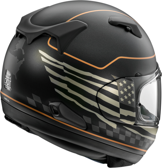 ARAI HELMETS Signet-X Helmet - US Flag - Black Frost - Small 0101-15954