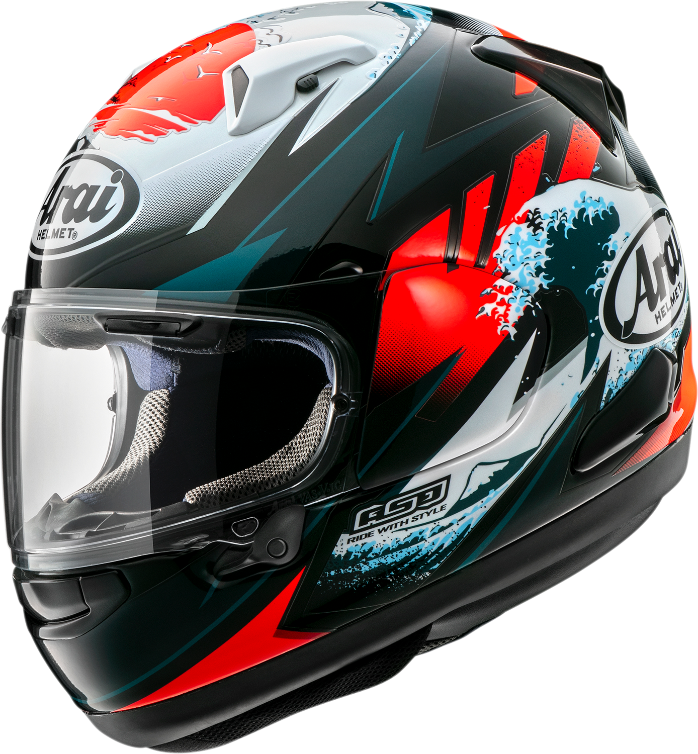 ARAI HELMETS Quantum-X Helmet - Wave - Small 0101-16005