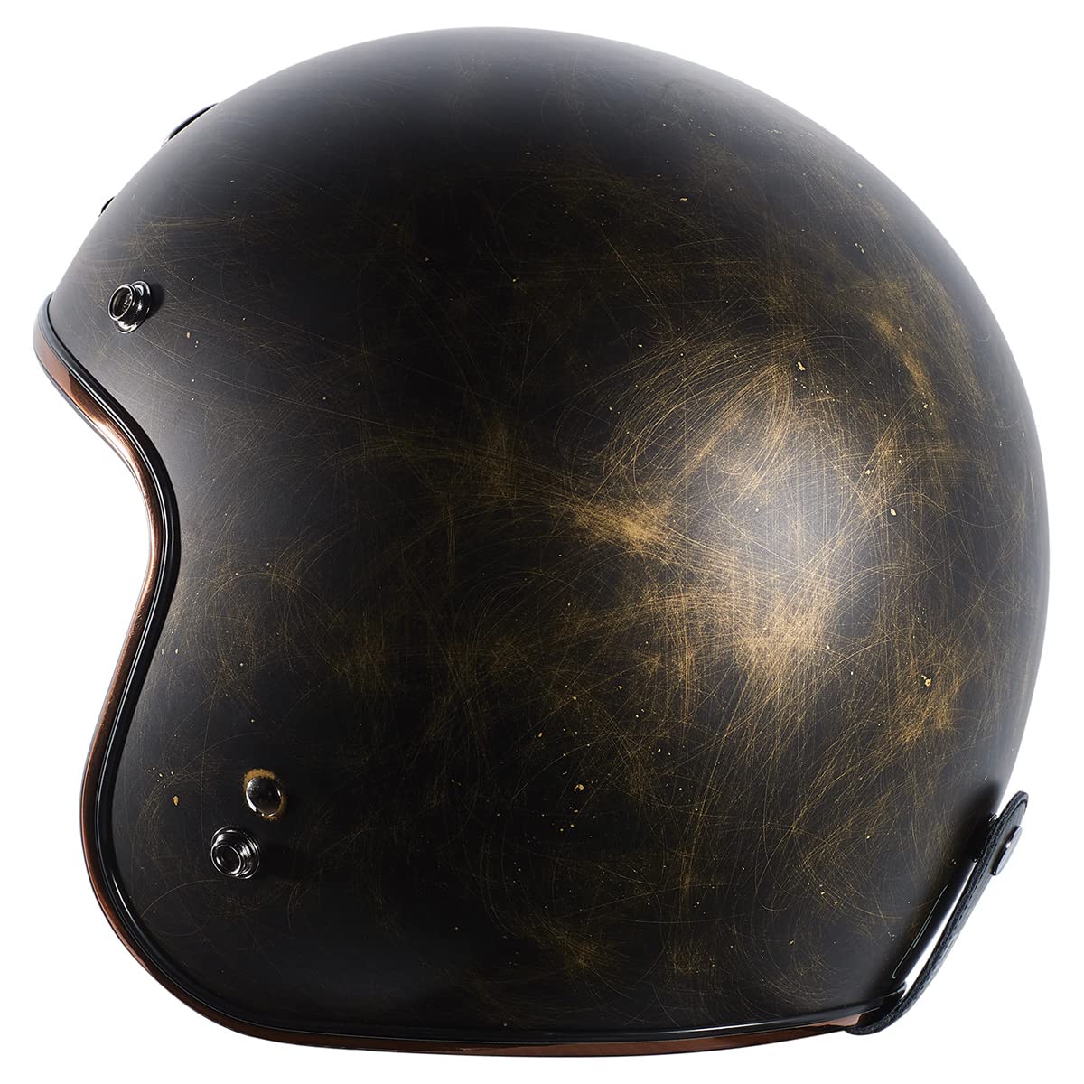 TORC 3/4 Helmet (Flat Black Weathered Bronze)