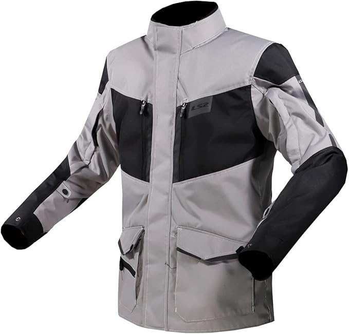 LS2 Metropolis Evo Urban Men's Jacket (Light Gray)