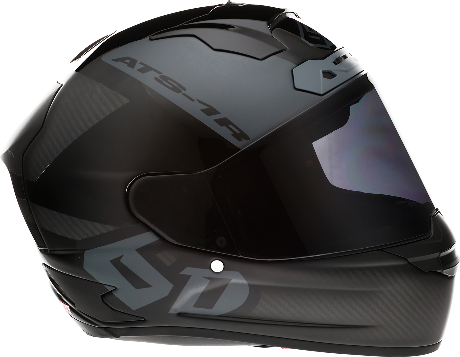 6D HELMETS ATS-1R Helmet - Wyman - Black/Gray - 2XL 30-0709