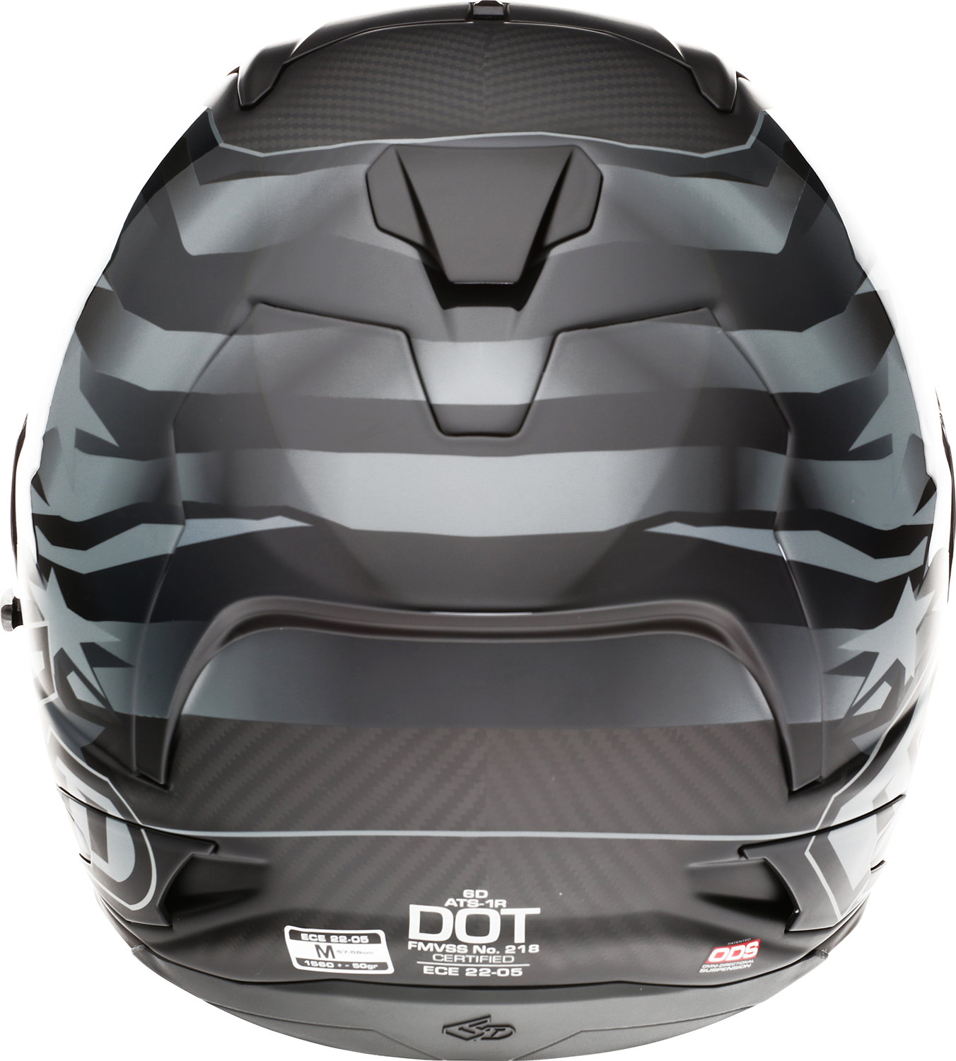 6D HELMETS ATS-1R Helmet - Patriot - Black - 2XL 30-0609