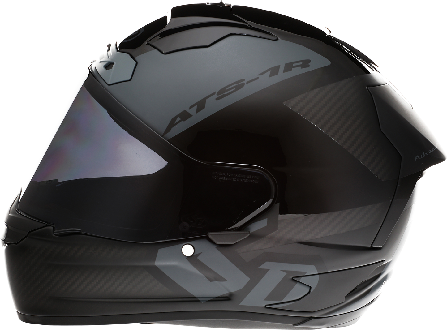 6D HELMETS ATS-1R Helmet - Wyman - Black/Gray - XL 30-0708