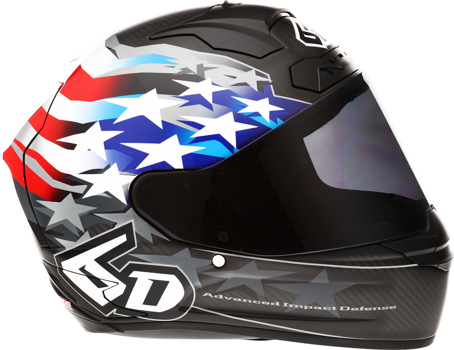 6D HELMETS ATS-1R Helmet - Patriot - Red/White/Blue - Small 30-0695