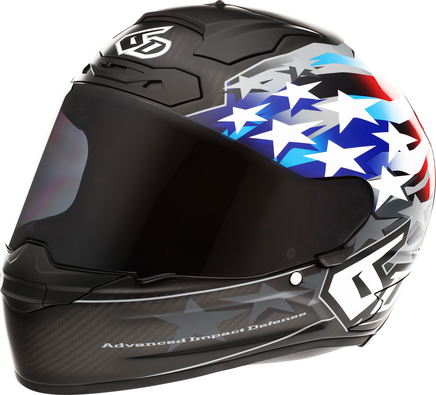 6D HELMETS ATS-1R Helmet - Patriot - Red/White/Blue - Small 30-0695