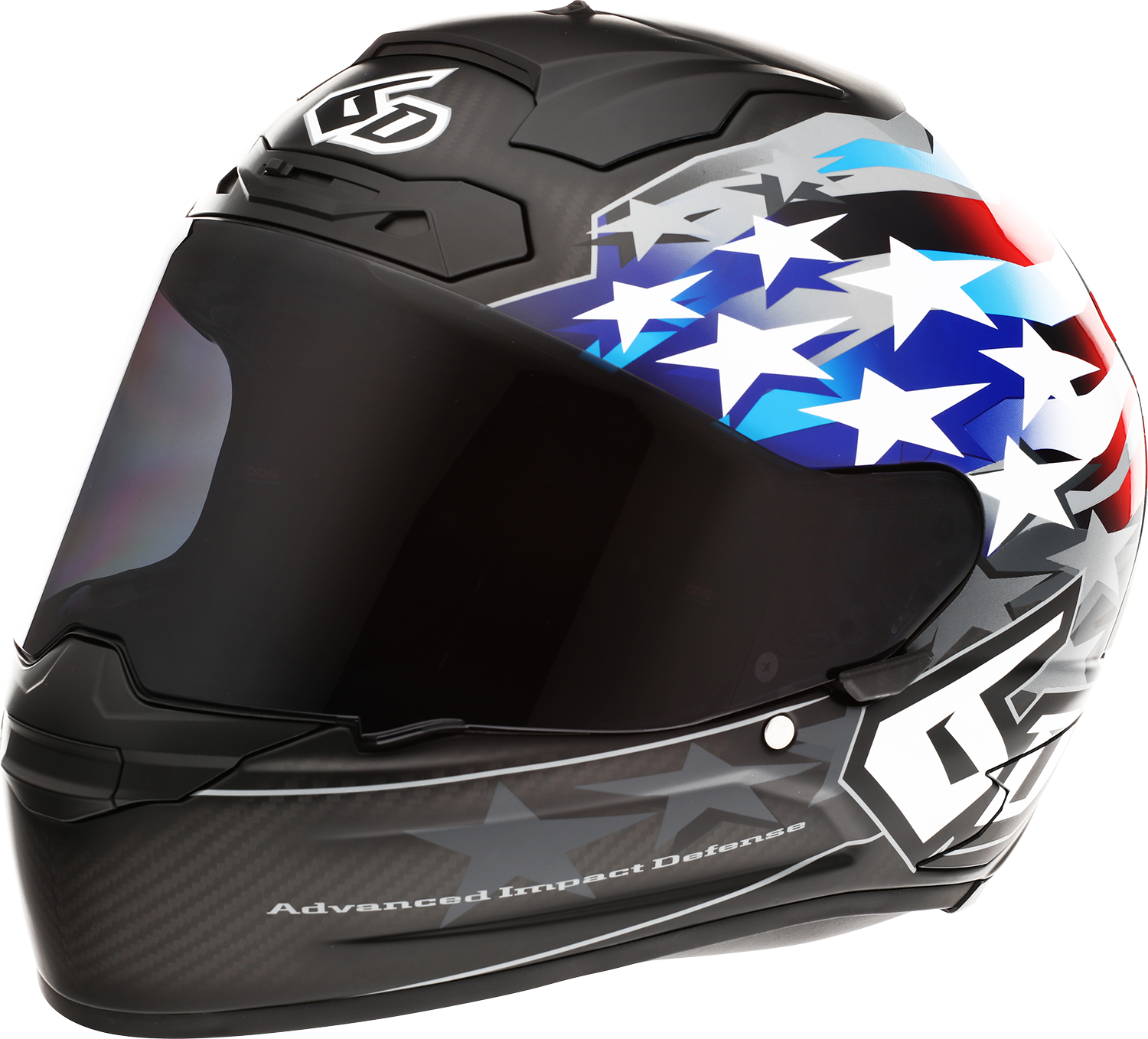 6D HELMETS ATS-1R Helmet - Patriot - Red/White/Blue - Small 30-0695