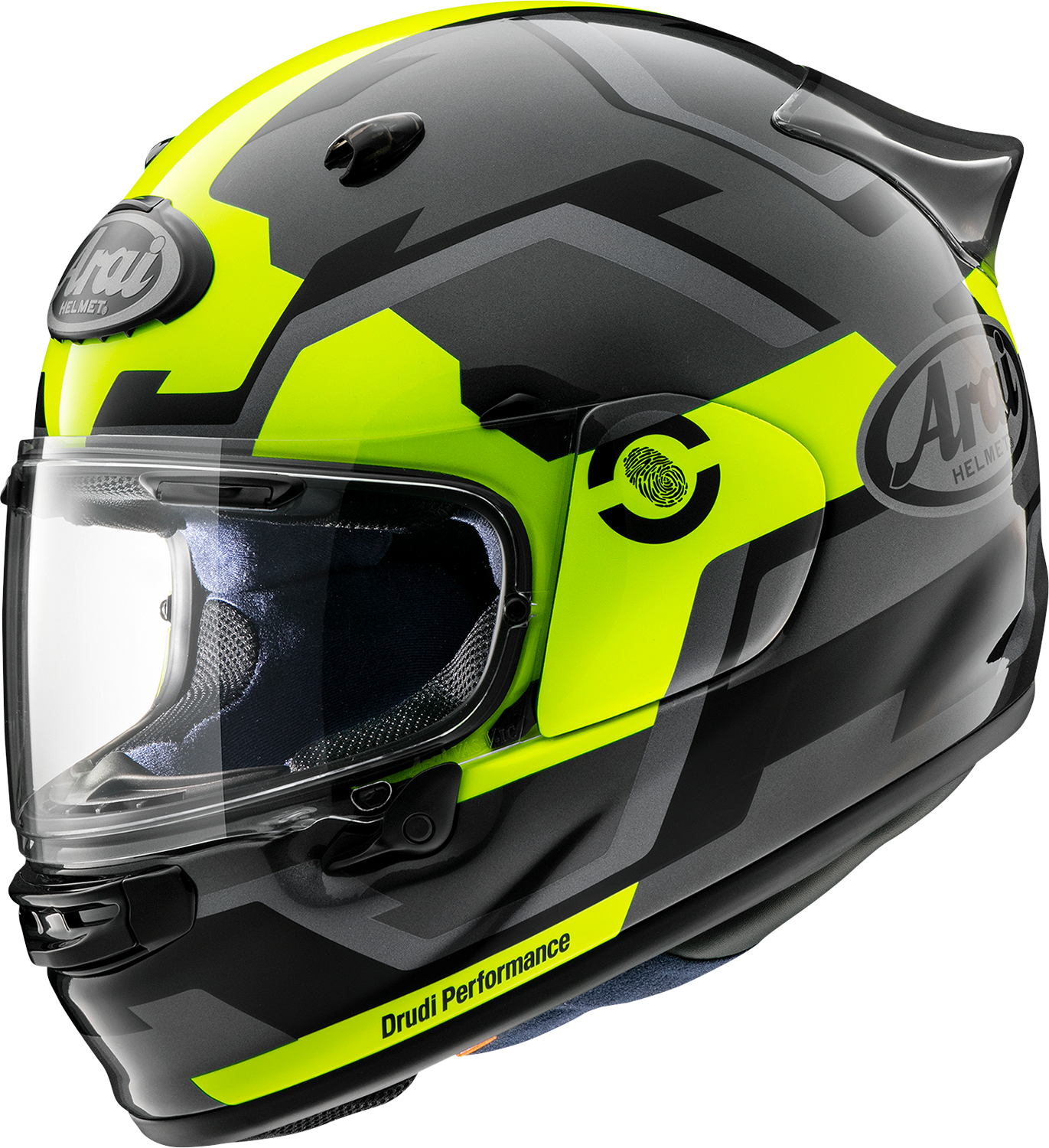 ARAI HELMETS Contour-X Helmet - Face - Fluorescent Yellow - Large 0101-16064