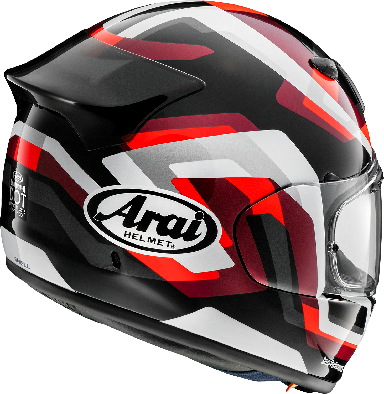 ARAI HELMETS Contour-X Helmet - Snake - Red - Small 0101-16068