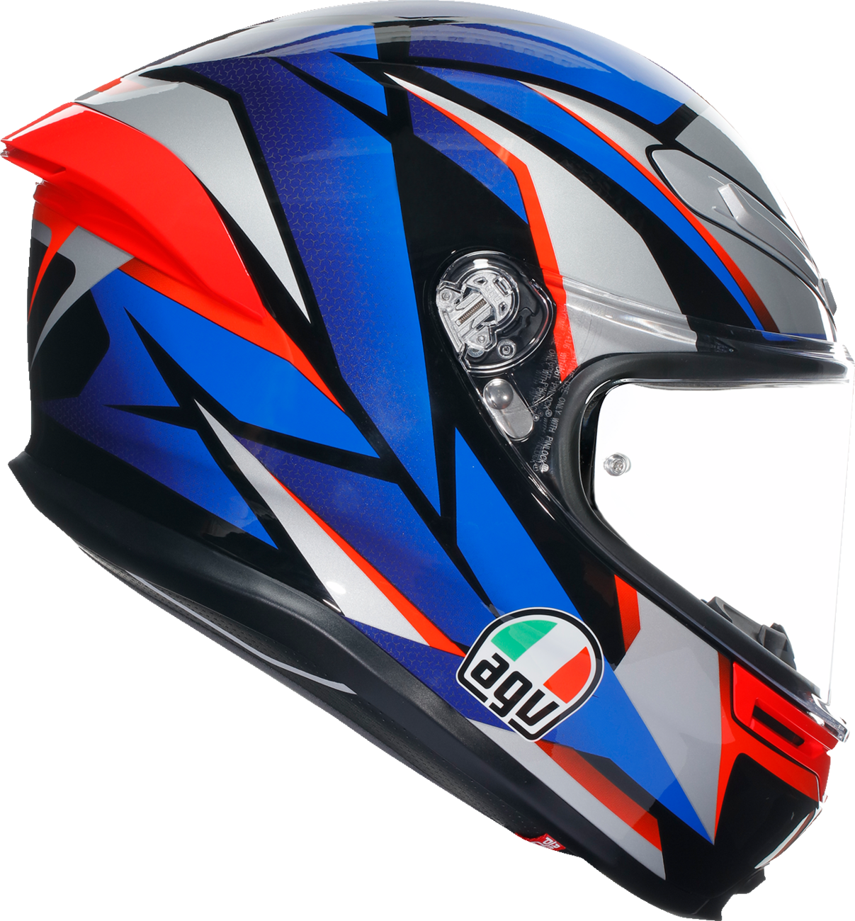 AGV K6 S Helmet - Slashcut - Black/Blue/Red - XL 2118395002015XL