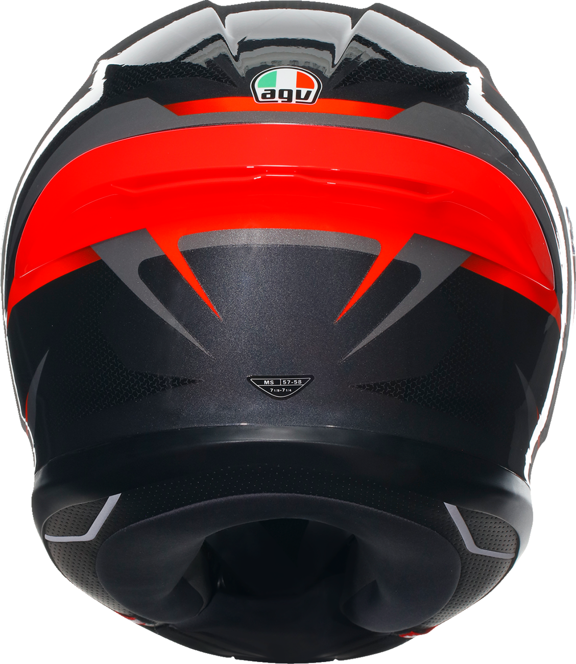 AGV K6 S Helmet - Slashcut - Black/Gray/Red - 2XL 21183950020142X