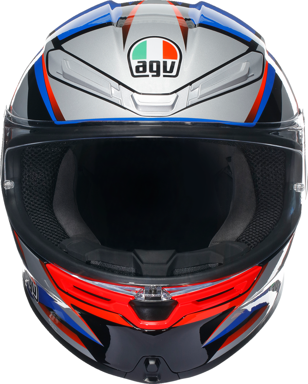 AGV K6 S Helmet - Slashcut - Black/Blue/Red - Medium 2118395002015M