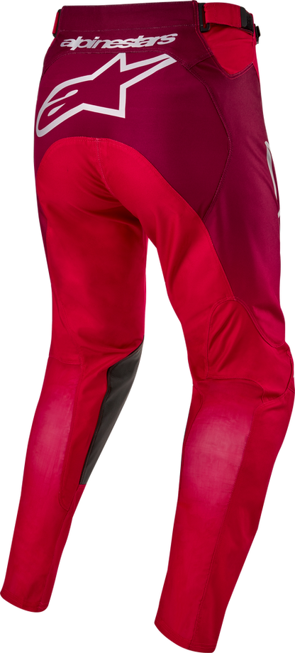 Alpinestars Men's Racer Hoen MX Pants (Mars Red/Burgundy) Size 40
