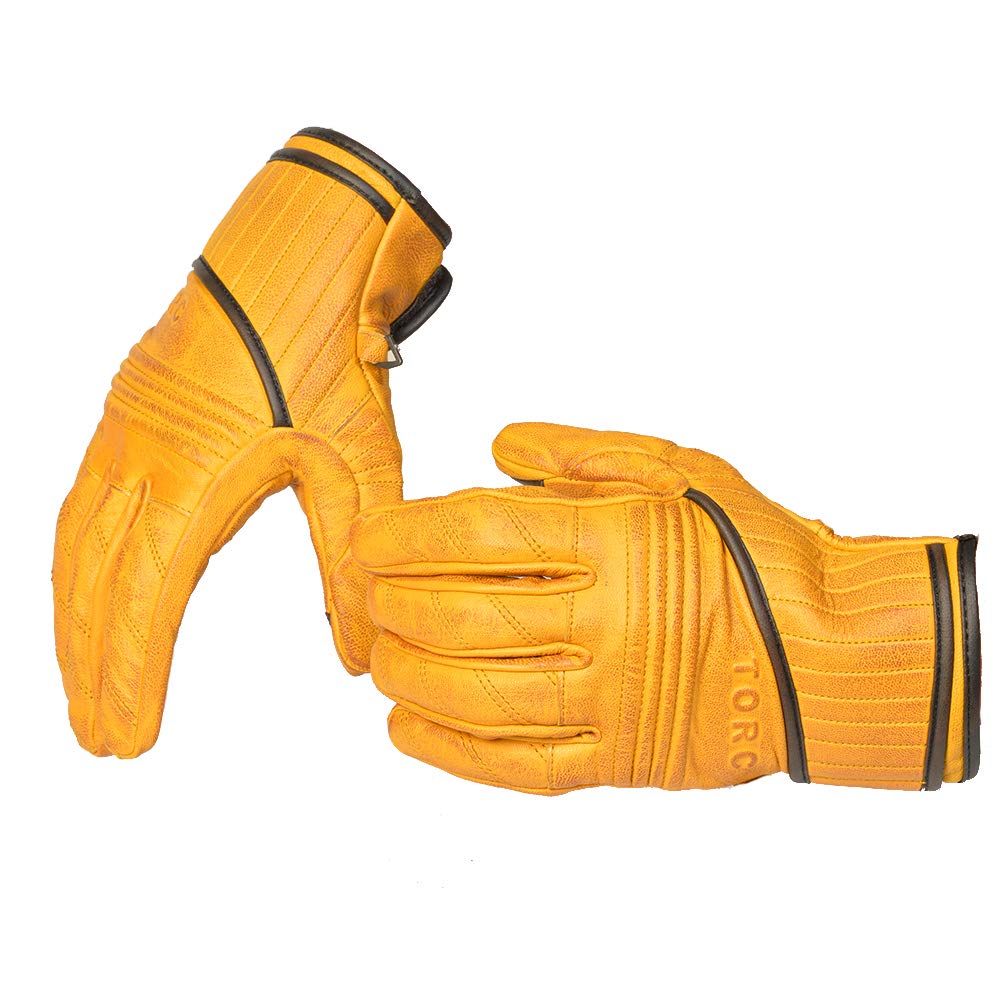 TORC Carson Motorcycle Gloves (Gold)