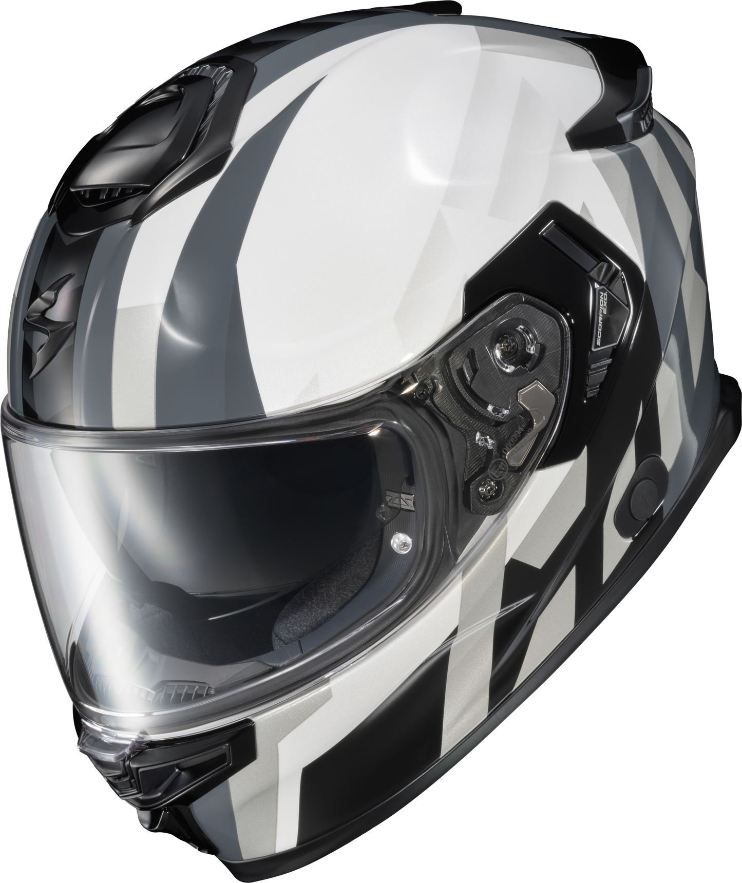 Scorpion EXO Eclipse Full Face Helmet Pivot White XL - ECL-1016