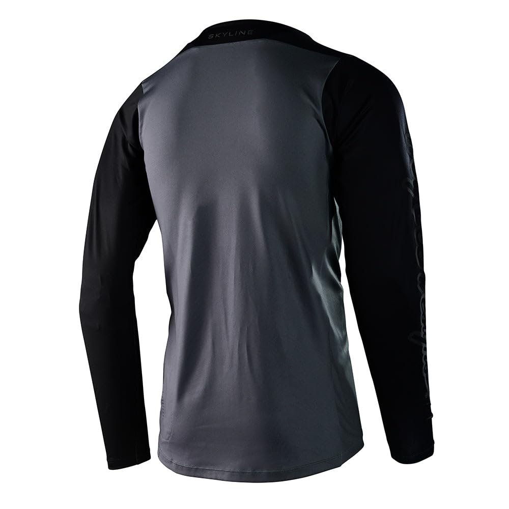 Troy Lee Designs Men's Skyline Long-Sleeve Chill Jersey (Charcoal) - 2XL