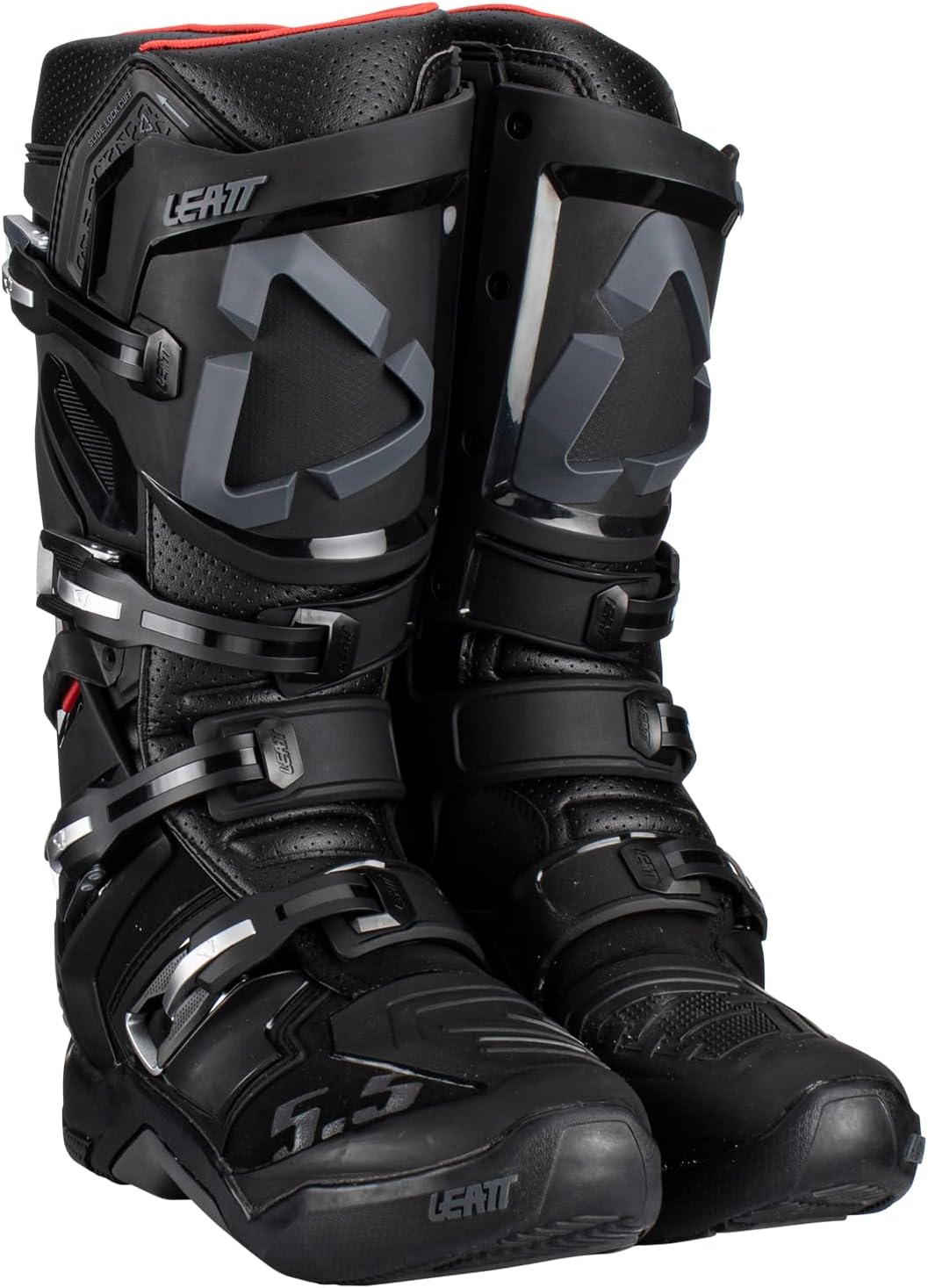 Leatt Boot 5.5 FlexLock Boots (Black) - US 7 / UK6 / EU40.5 / CM 25.5