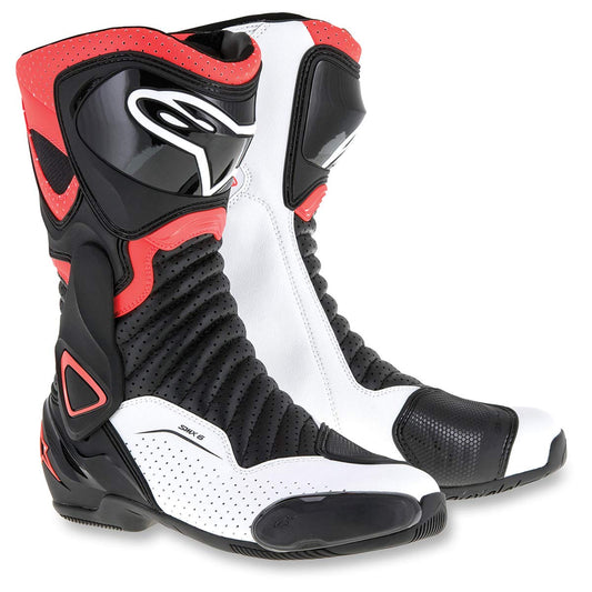 Alpinestars SMX-6 v2 Vented Boots (Black/Red/White) US 4 / EU 37