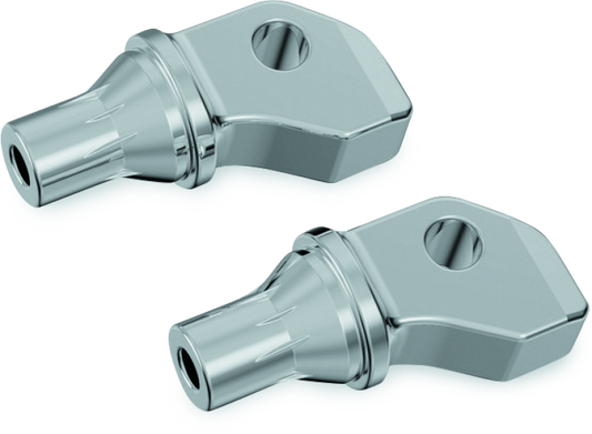 Kuryakyn Tapered Peg Adapters Scout & Octane Chrome