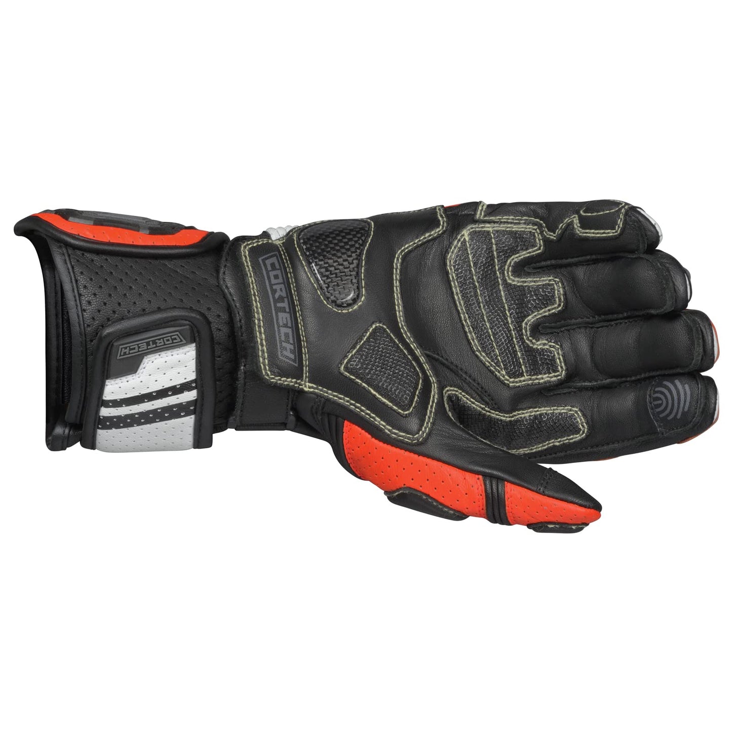 Cortech Revo Sport RR Motorcycle Gloves (Red/White) - 3XL