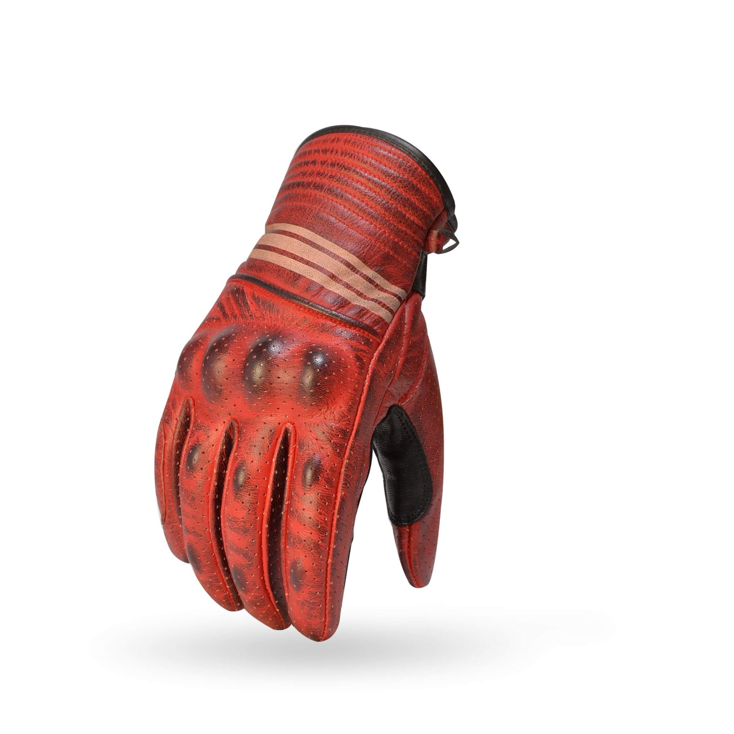 TORC Downey Motorcycle Gloves (Red)