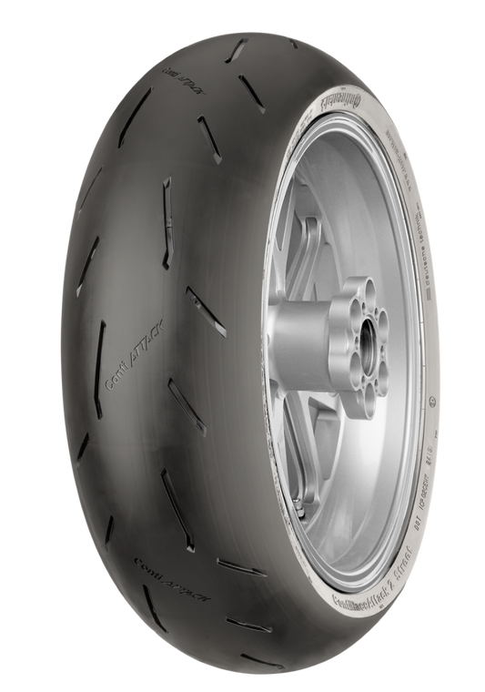 Continental ContiRaceAttack 2 Street - 200/55 ZR 17 M/C (78W) TL Rear