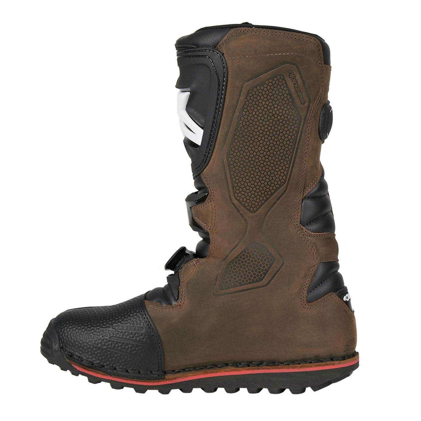 Alpinestars Tech T Boots (Brown Oiled Leather) Size 7