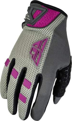 FLY Racing Women's CoolPro Motocross Gloves (Grey/Pink)