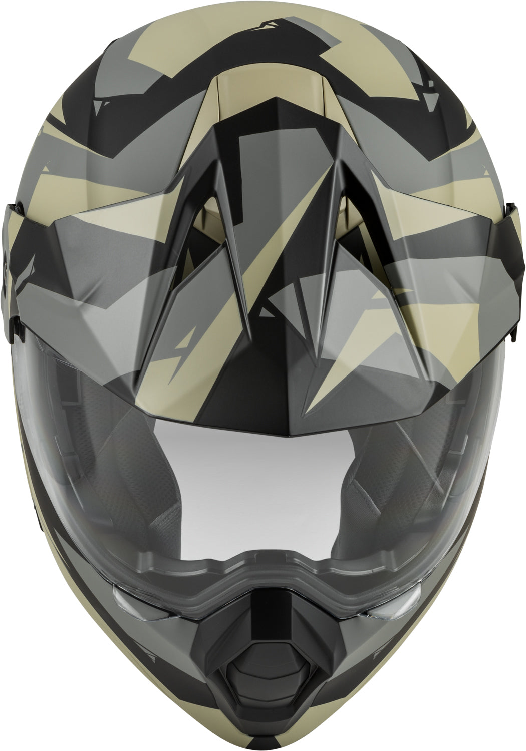 Fly Racing Odyssey Summit Helmet (Matte Tan / Black / Grey) - Small