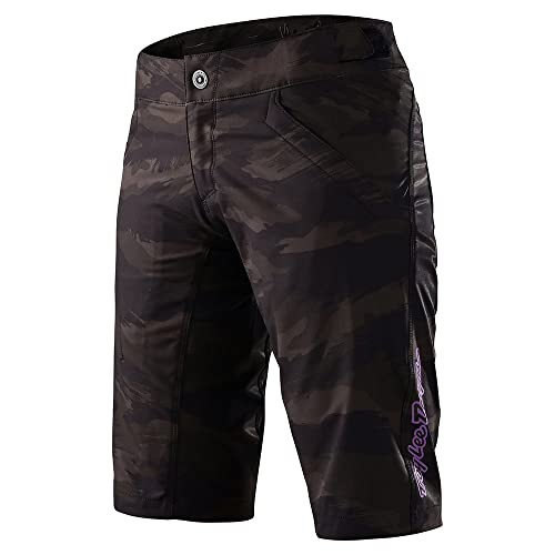 Troy Lee Designs Cycling Mountain Bike Trail Biking MTB Bicycle Shorts for Women, Mischief Short NO Liner (XL, Brushed CAMO Army)