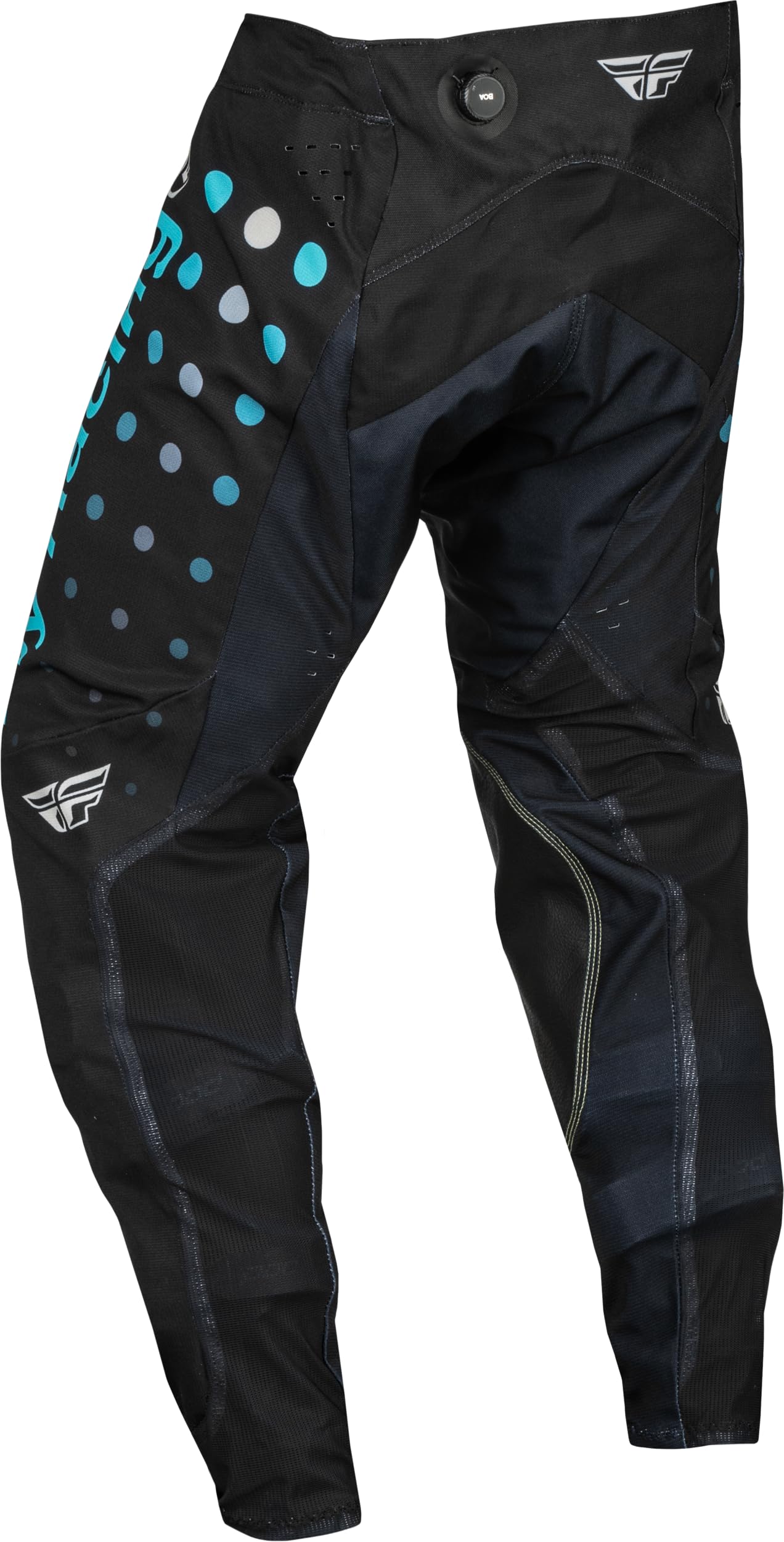 Fly Racing 2024 Adult S.E. Evolution DST Pants (Black/Electric Blue)