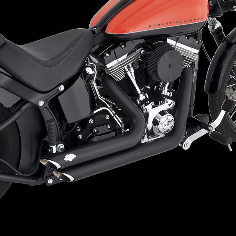 Vance & Hines HD Softail 12-17 Shortshots Staggered PCX Full System Exhaust