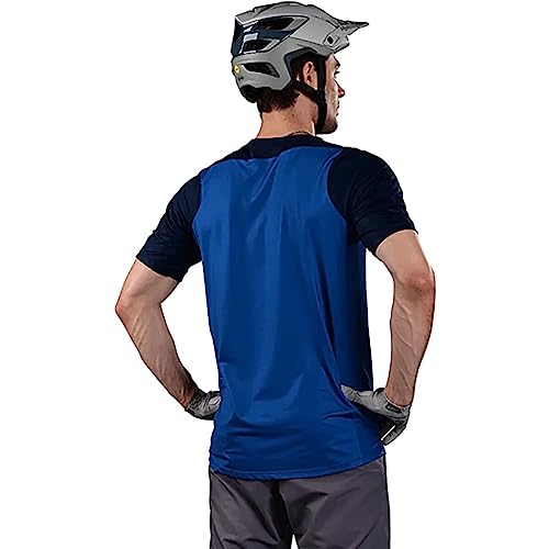 Troy Lee Designs Skyline Short-Sleeve Jersey - Men's True Blue, M