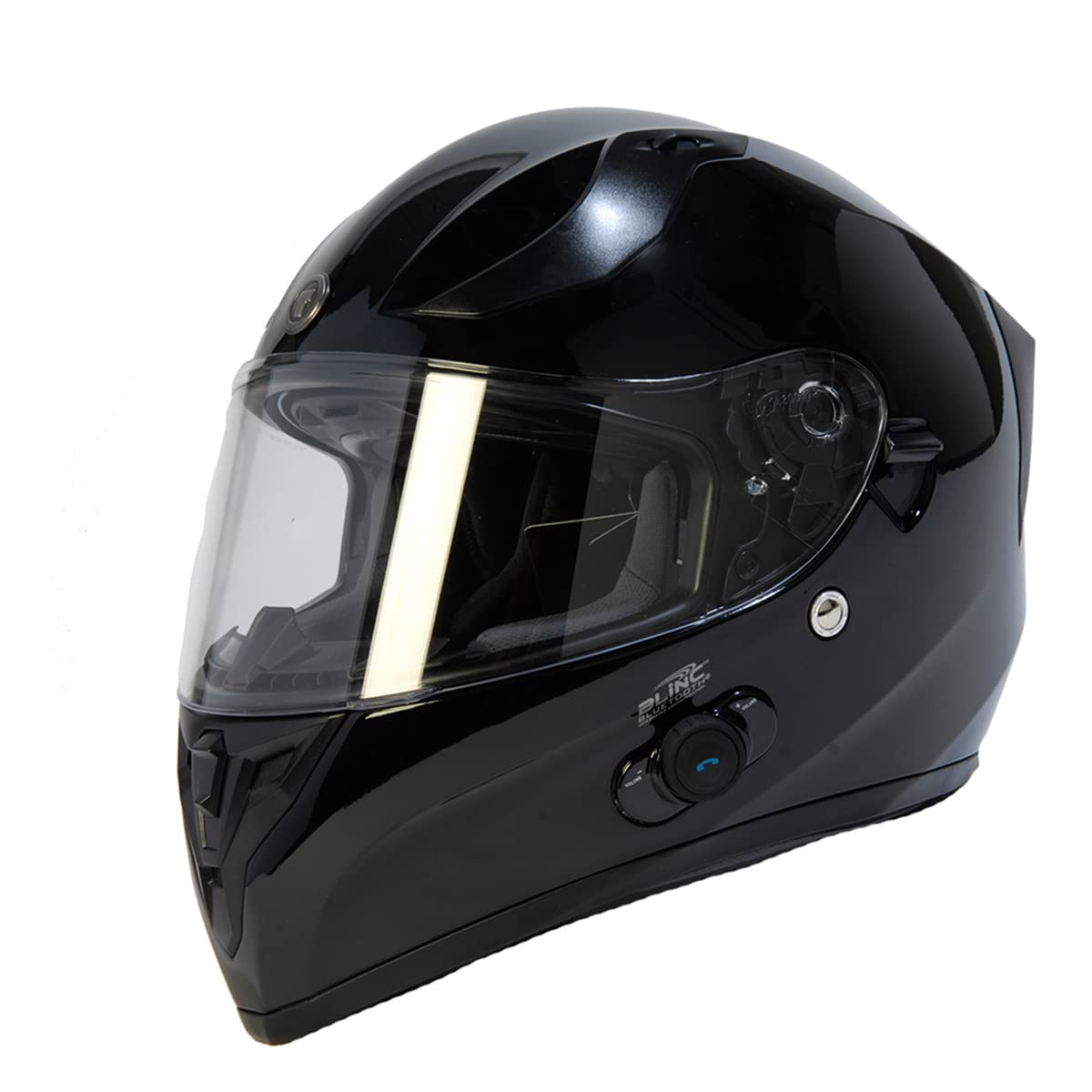 TORC T15B Bluetooth Integrated Motorcycle Helmet (Gloss Black)