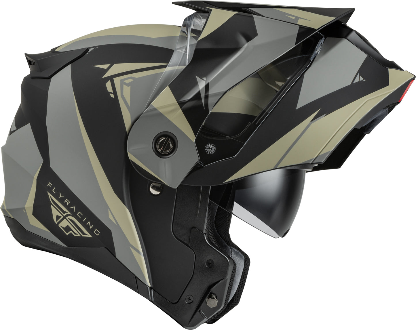 Fly Racing Odyssey Summit Helmet (Matte Tan / Black / Grey) - Small