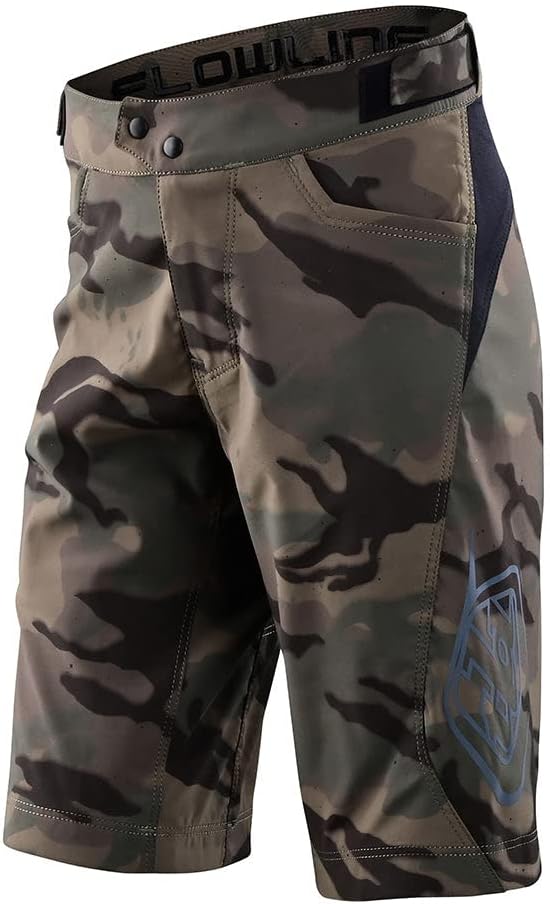 Troy Lee Designs Youth Flowline MTB Shorts - No Liner (Spray Camo Army) Size 22