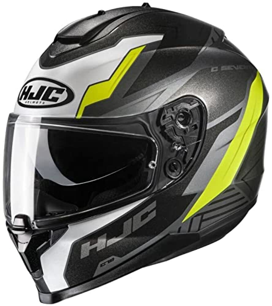 HJC C70 Silon Helmet (MC3H Yellow/Grey - 2XL