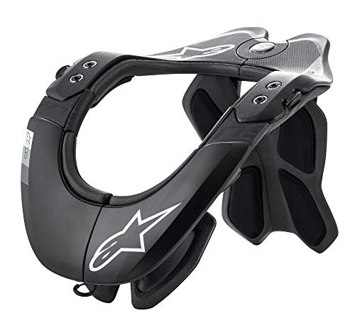 Alpinestars BNS Tech 2 Neck Support (Black/Cool Grey) - LG/XL