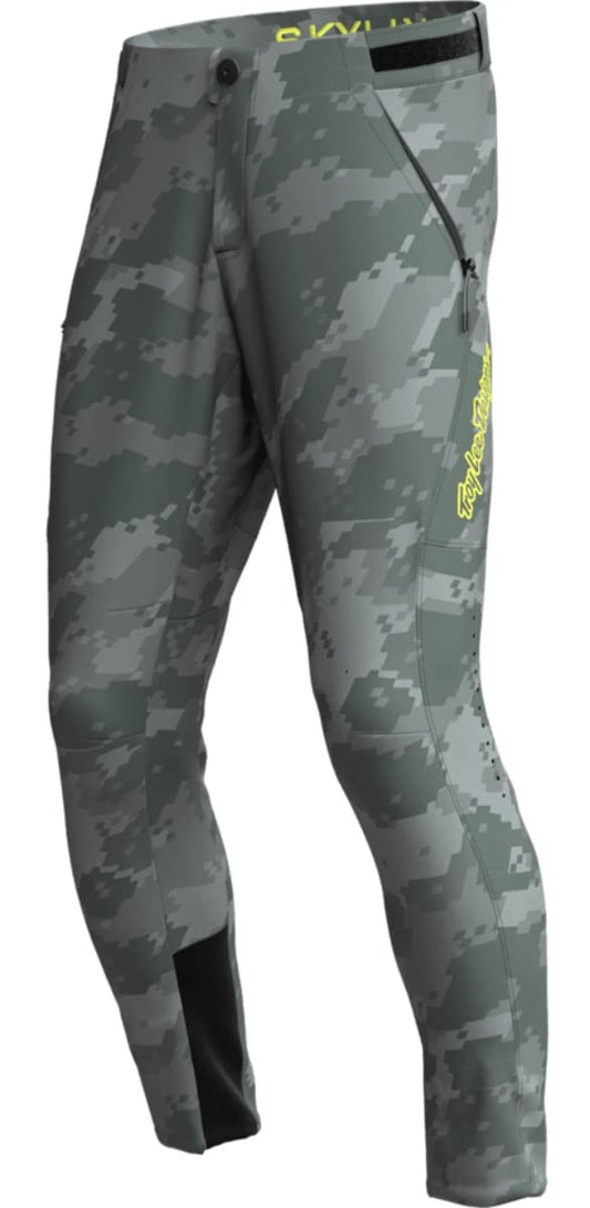 Troy Lee Designs Skyline Digi Camo Youth MTB Mountain Bike Pants Spruce 22 USA