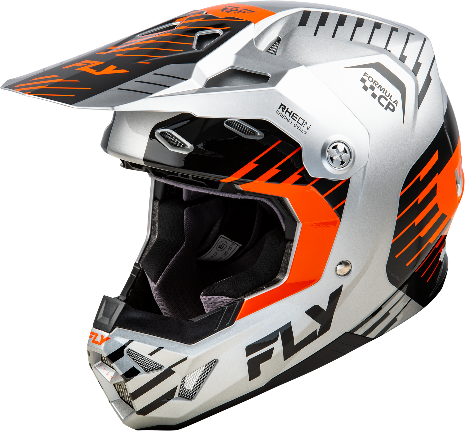 Formula Cp Slice Helmet Grey/Orange/Black Xl