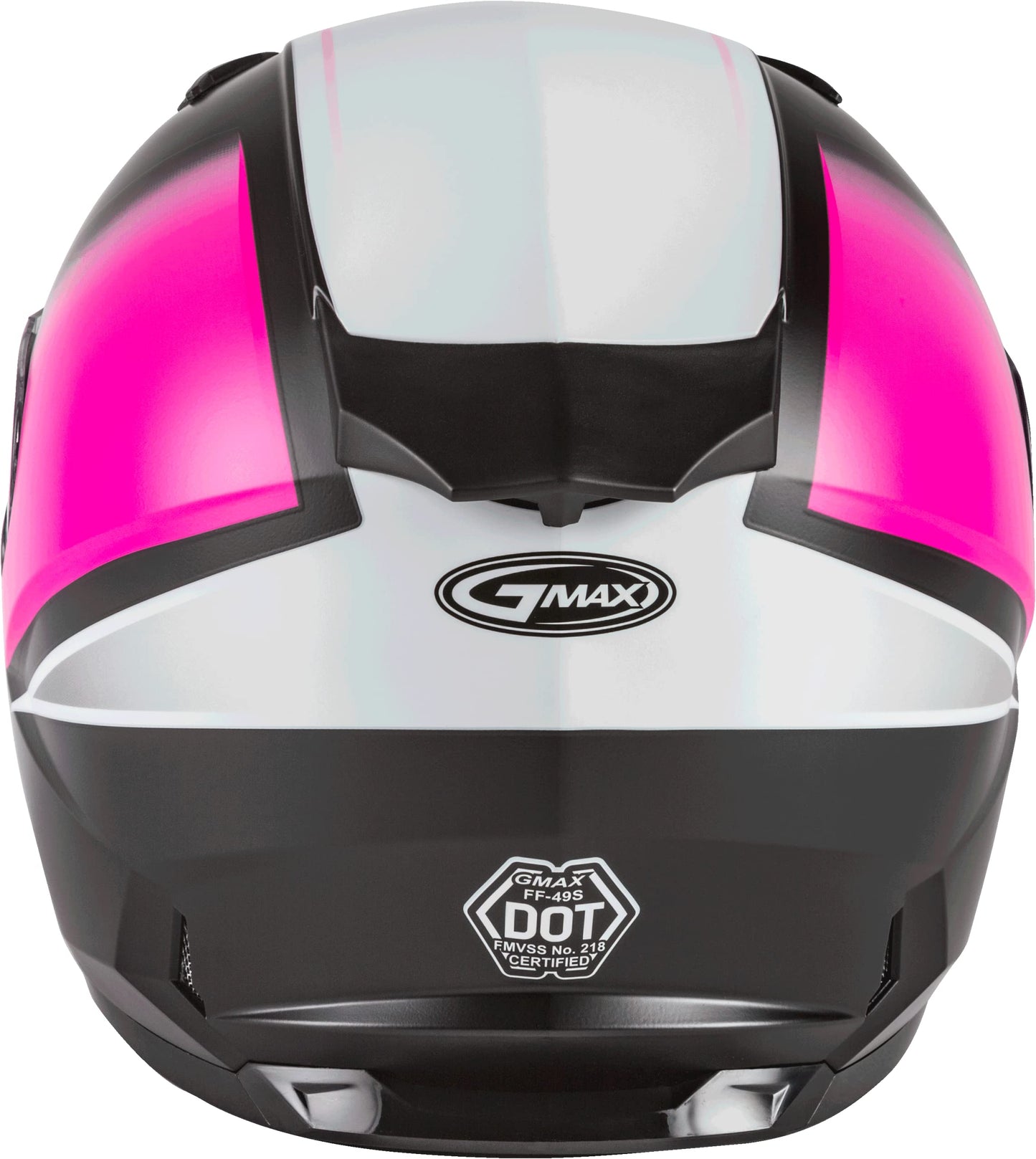 GMAX FF-49S Hail Snow Helmet w/ Electric Shield (Matte Black/Pink/White) - XL