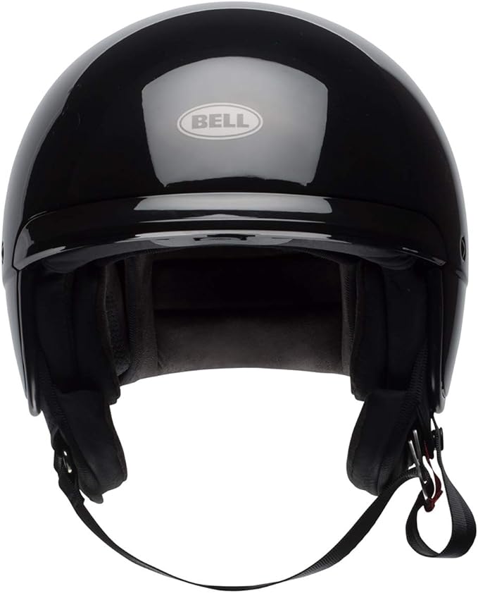 Bell Scout Air Open-Face Motorcycle Helmet (Solid Gloss Black)