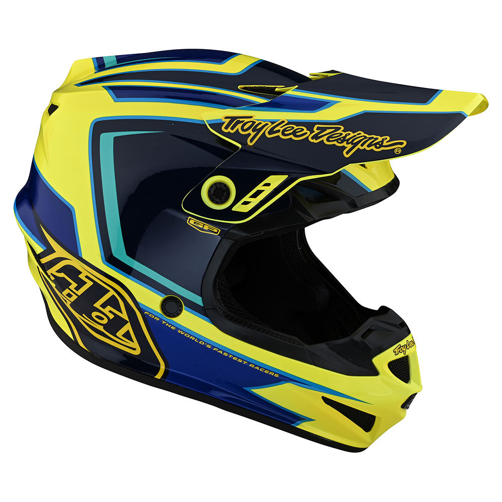 Troy Lee Designs GP Overload Adult Motocross Helmet (Yellow)