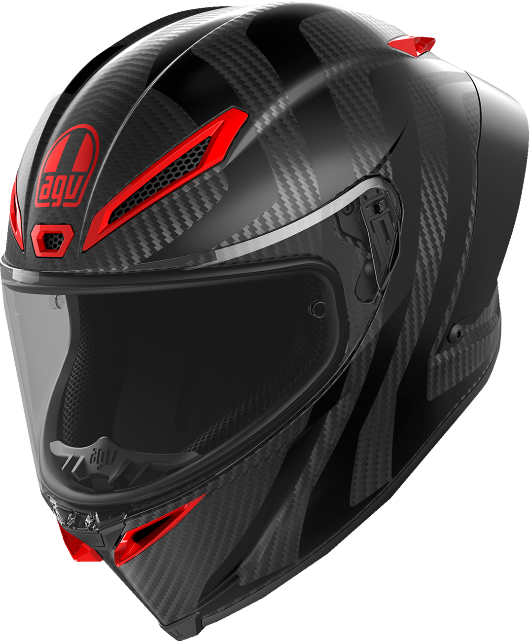 AGV Pista GP RR Helmet - Intrepido - Matte Carbon/Black/Red - XL 2118356002-019-XL