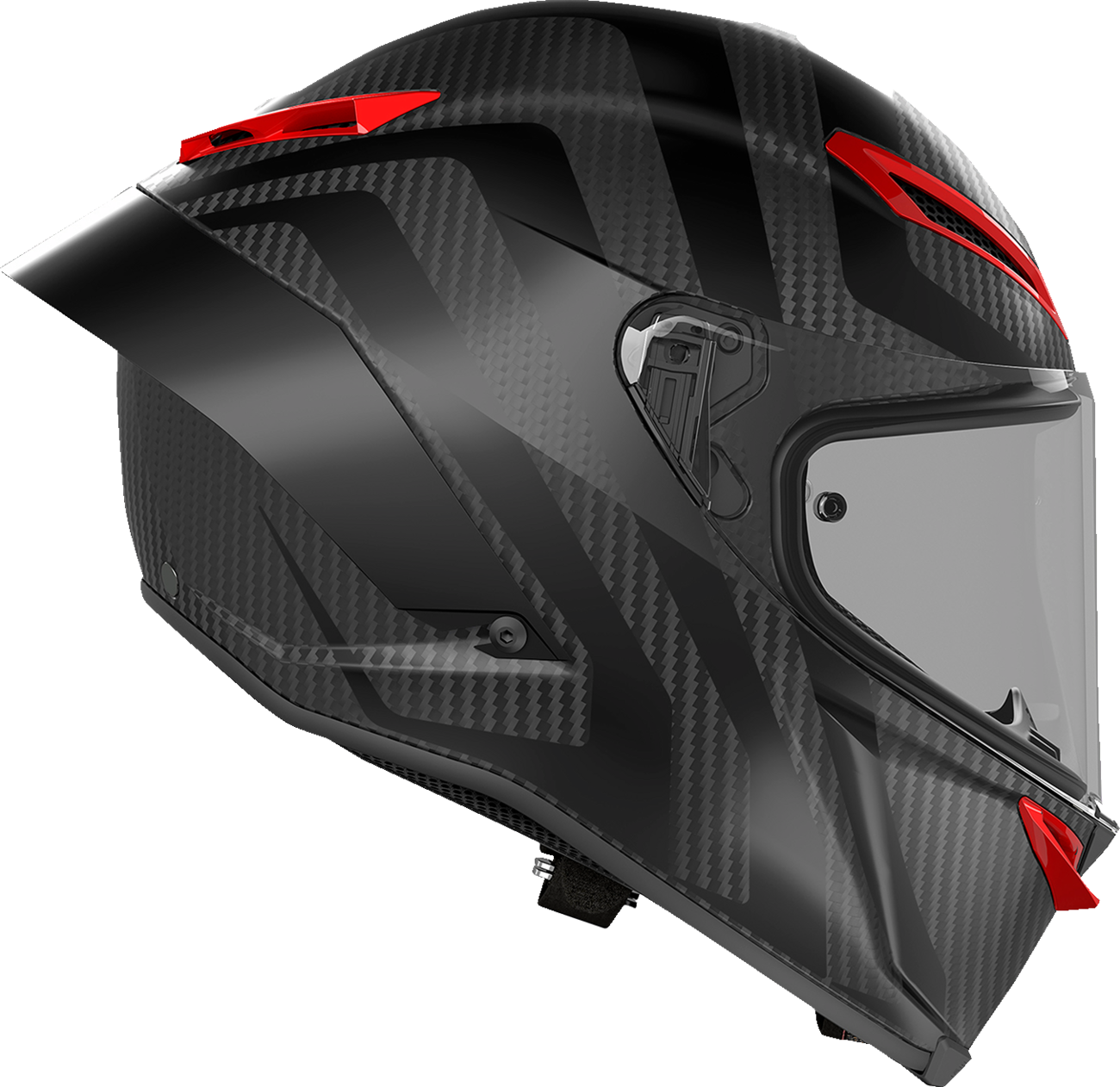 AGV Pista GP RR Helmet - Intrepido - Matte Carbon/Black/Red - XL 2118356002-019-XL