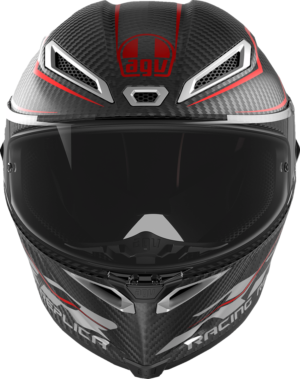 AGV Pista GP RR Helmet - Intrepido - Matte Carbon/Black/Red - 2XL 2118356002-019-XXL