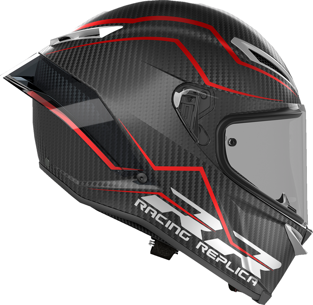 AGV Pista GP RR Helmet - Intrepido - Matte Carbon/Black/Red - 2XL 2118356002-019-XXL