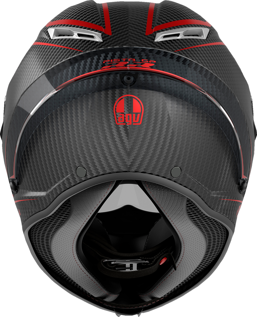 AGV Pista GP RR Helmet - Intrepido - Matte Carbon/Black/Red - 2XL 2118356002-019-XXL