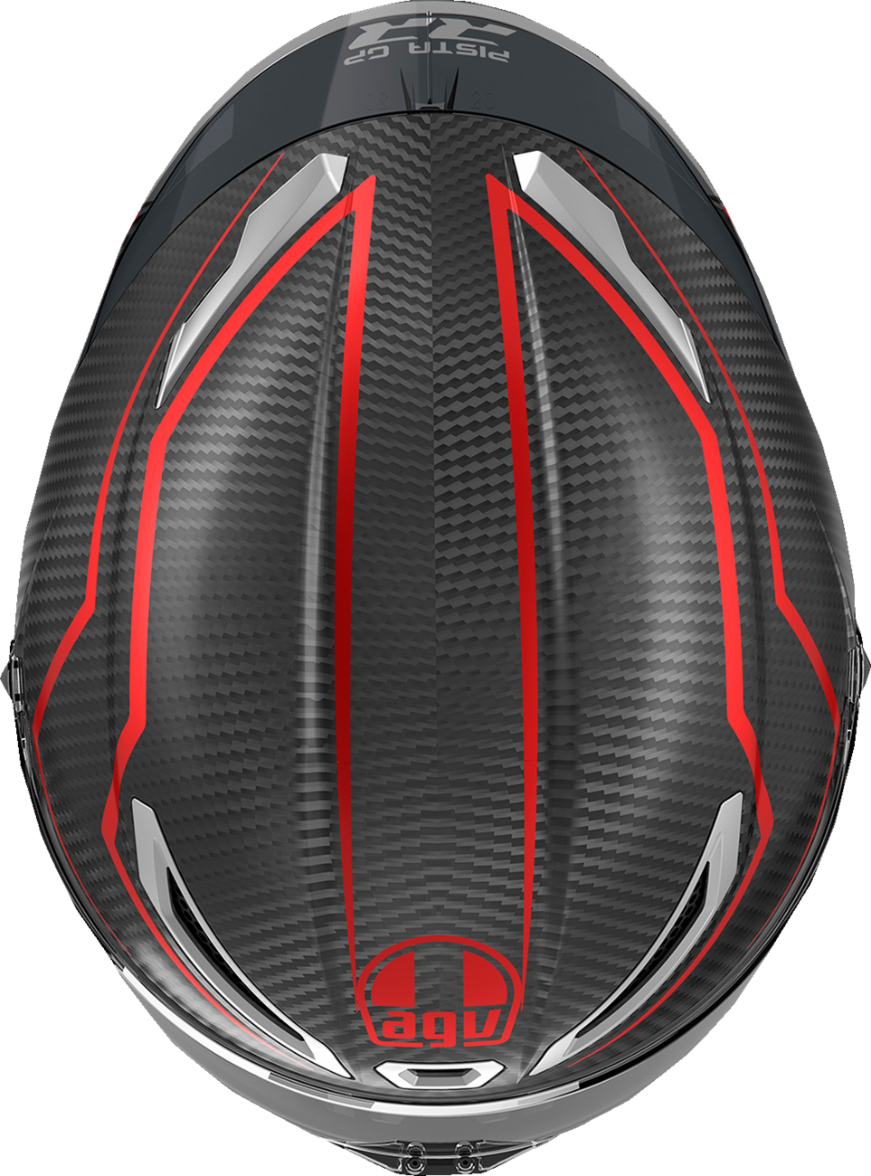 AGV Pista GP RR Helmet - Intrepido - Matte Carbon/Black/Red - 2XL 2118356002-019-XXL