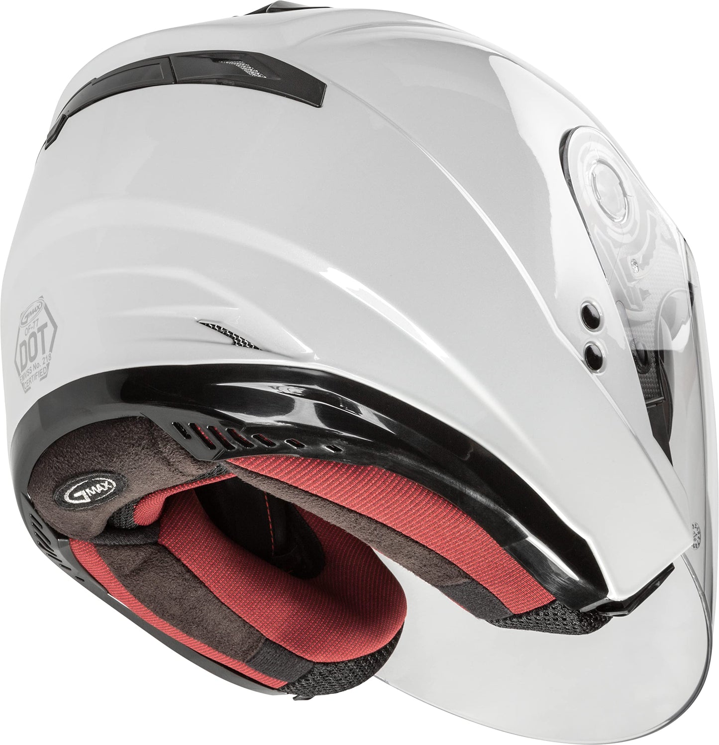 GMAX OF-77 Open-Face Motorcycle Helmet (Pearl White) - XXL